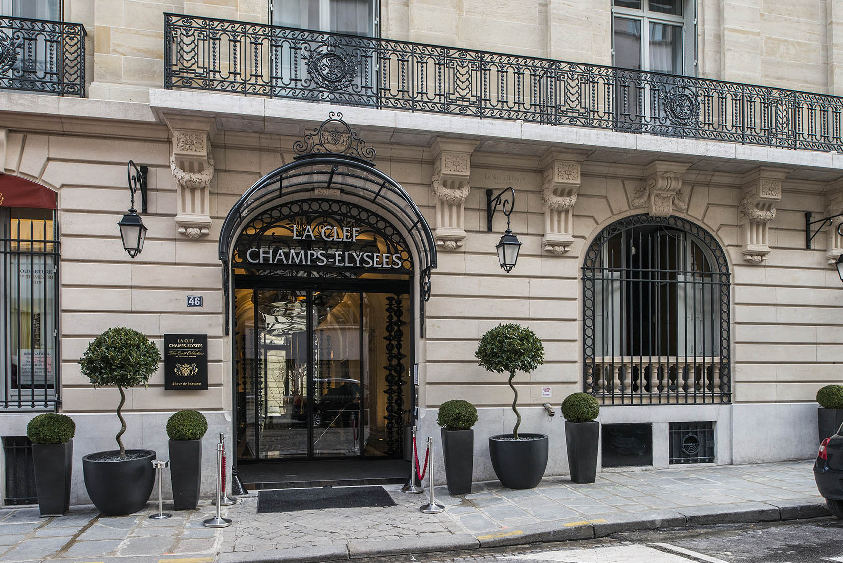 Réhabilitation d'un hôtel de luxe parisien- Hôtel "La Clef des Champs-Élysées"
