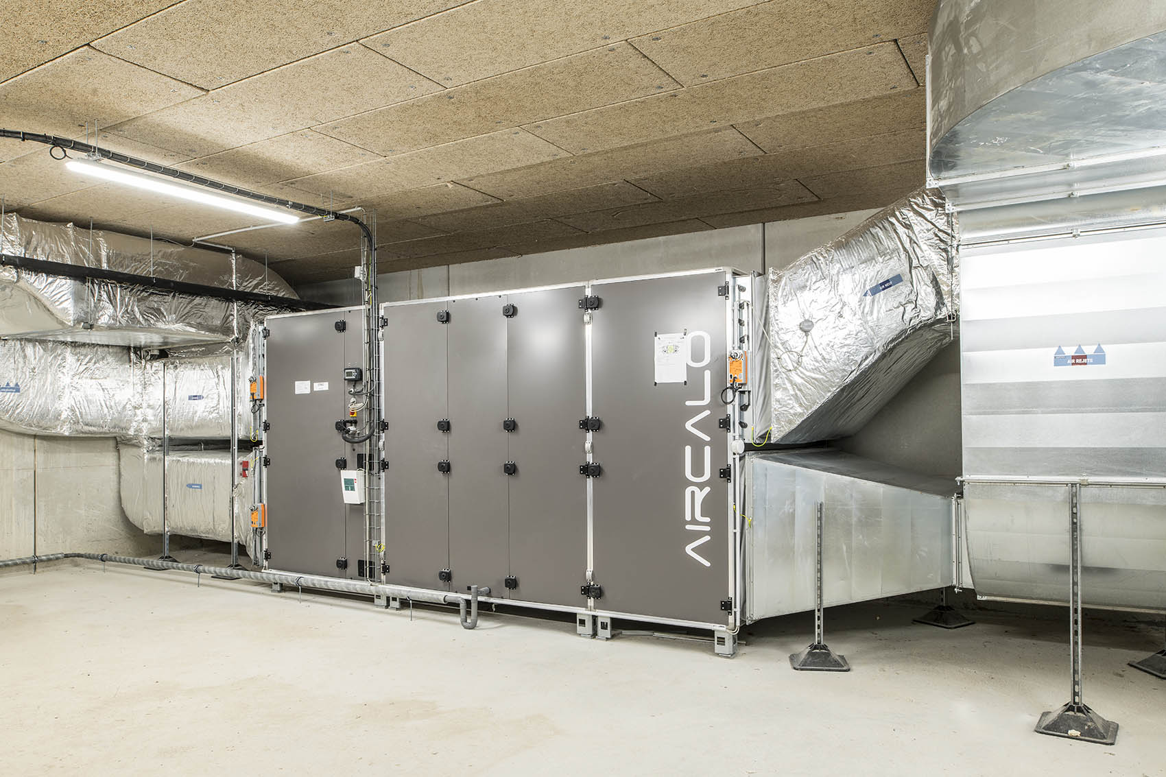 Réalisation des équipements de chauffage, ventilation et climatisation de l'AFMAE